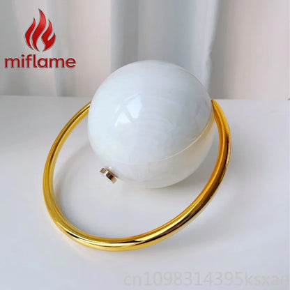 Marble Sphere Evening Clutch Bag