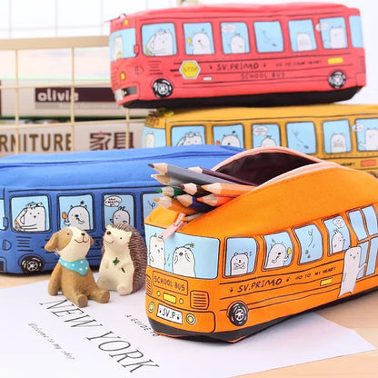 School Bus Pencil Case