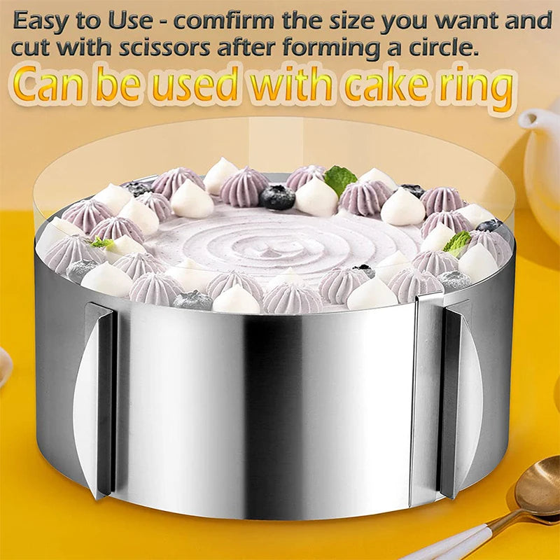 Adjustable Stainless Steel Cake Ring Mold