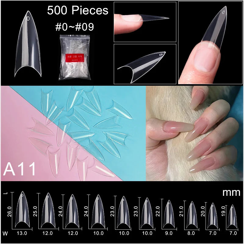 Full Cover False Nail Tips