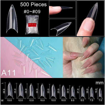 Full Cover False Nail Tips