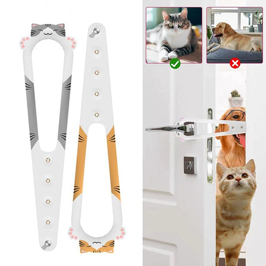 Adjustable Cat Door Holder Latch