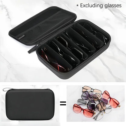 Adjustable Glasses Storage Organizer Case
