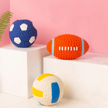 Soft Latex Sports Ball Dog Toy
