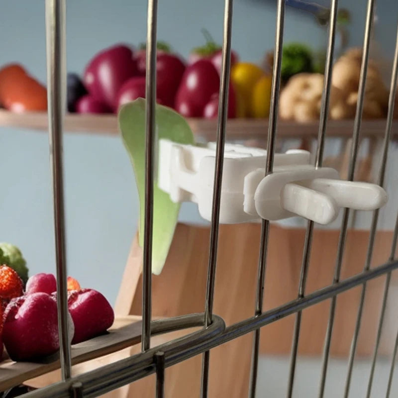 Bird Food & Cuttlebone Holder Clip