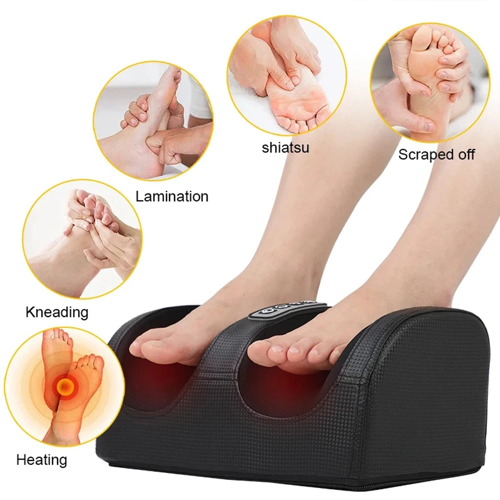 Shiatsu Heated Foot & Calf Massager