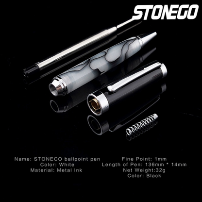 Elegant Chrome Signature Pen – 1.0mm Writing Point