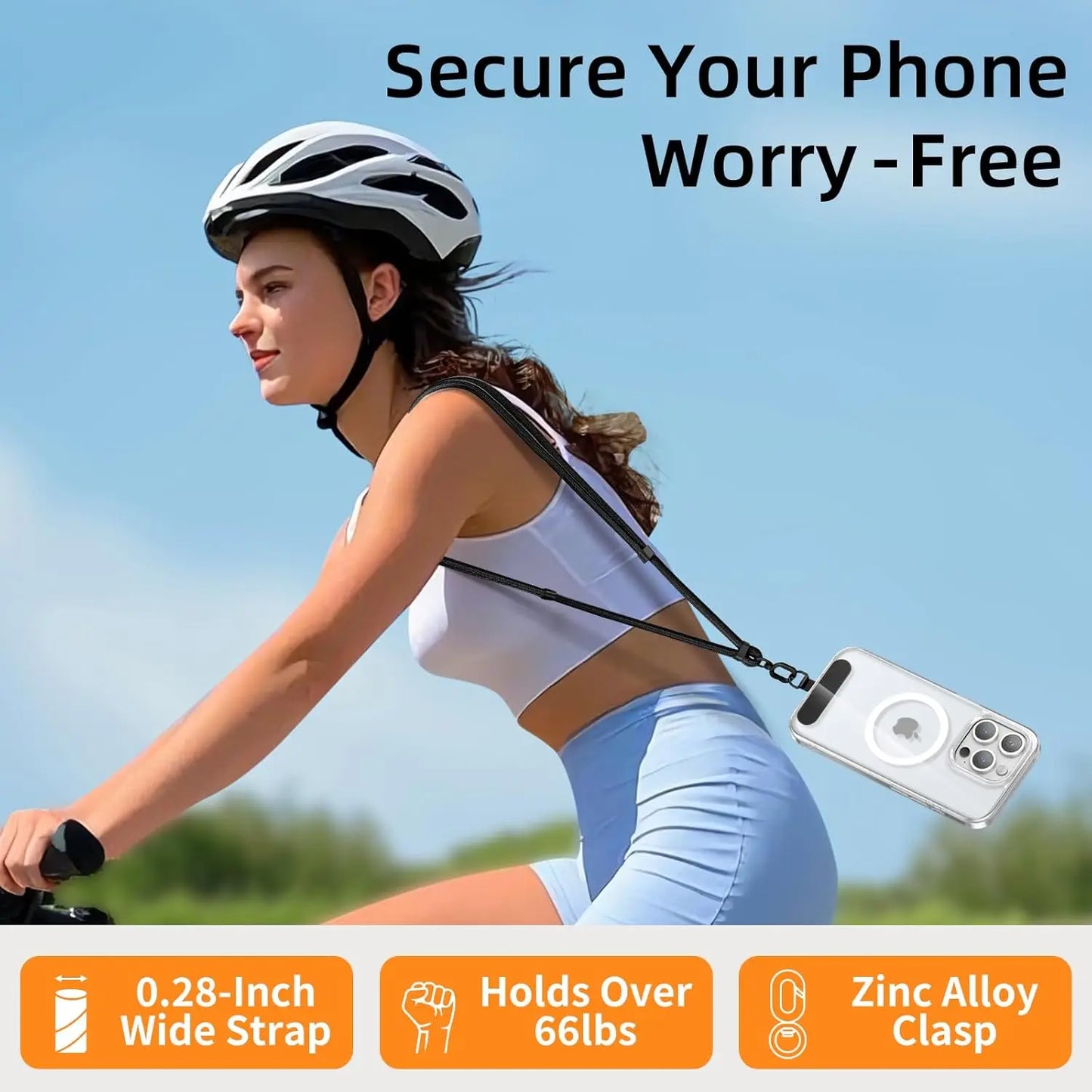 Adjustable Mobile Phone Strap Lanyard
