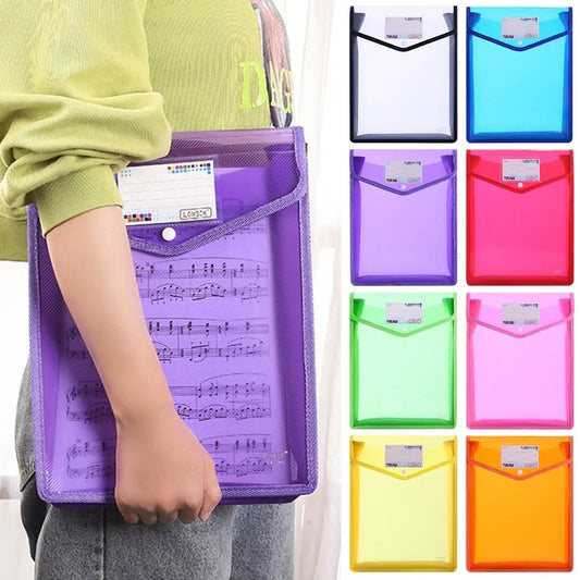 Vertical A5 Waterproof Document Storage Folder