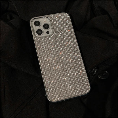 Luxury Glitter Rhinestone Phone Case For iPhone 15 14 11 12 13 Pro Max Mini XS XR X 7 8