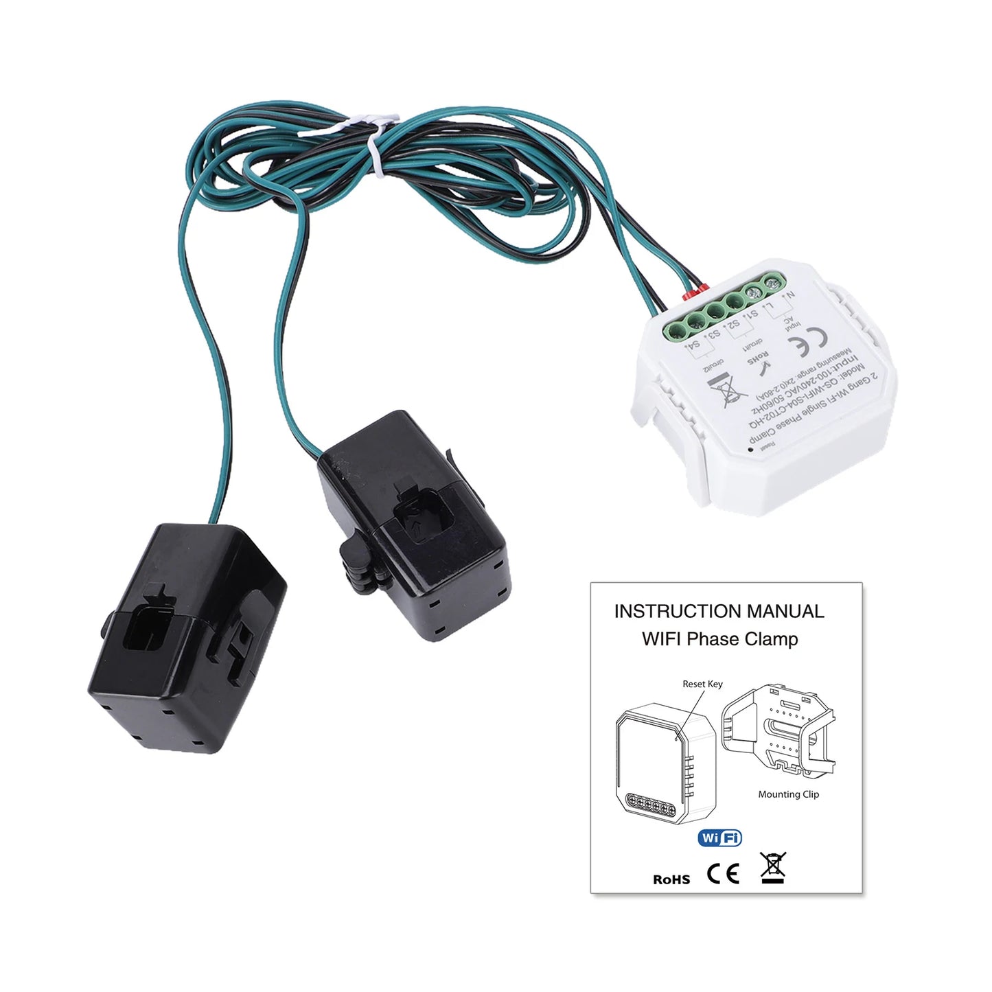 Smart WiFi Energy Monitor Single Phase Meter