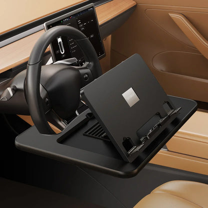 Car Steering Wheel Laptop Desk Tray