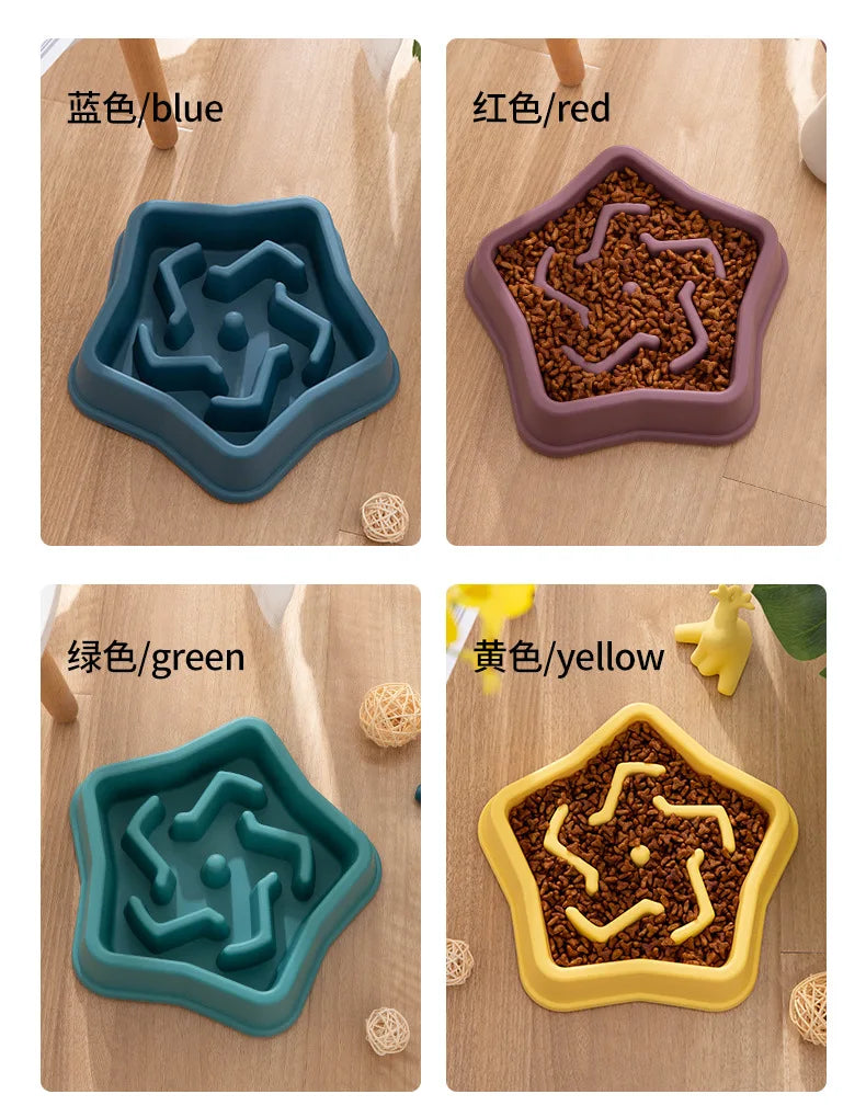 Slow Feeder Pet Bowl