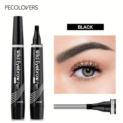 4-Tip Waterproof Eyebrow Pen