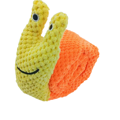 Interactive Snail Dog Puzzle Feeder Toy