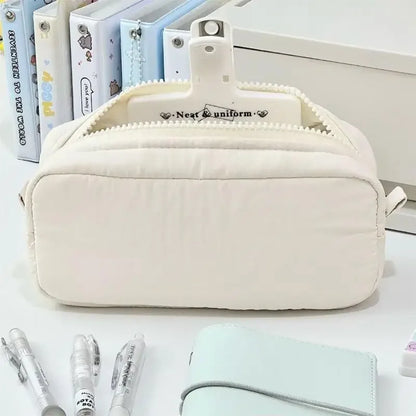 Minimalist Student Pencil Bag for School & Office Supplies
