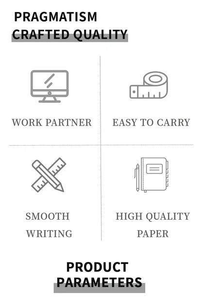 A6 Morandi Daily Planner & Weekly Organizer Notebook