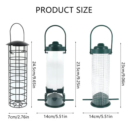 Hanging Wild Bird Feeder Set