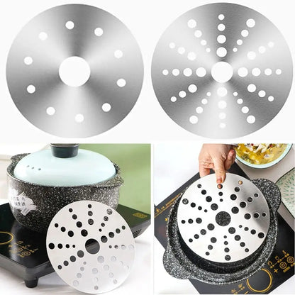 Stainless Steel Induction Heat Diffuser Plate for Non-Induction Cookware