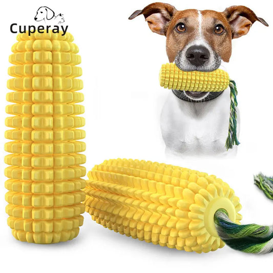 Corn Chew Squeaky Dog Toy