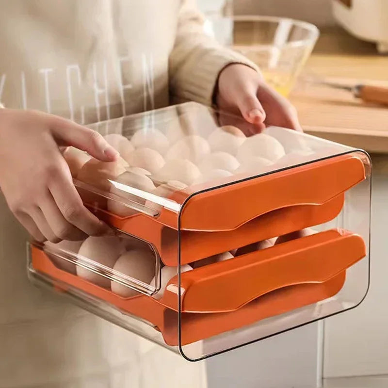 Stackable Refrigerator Egg Storage Drawer