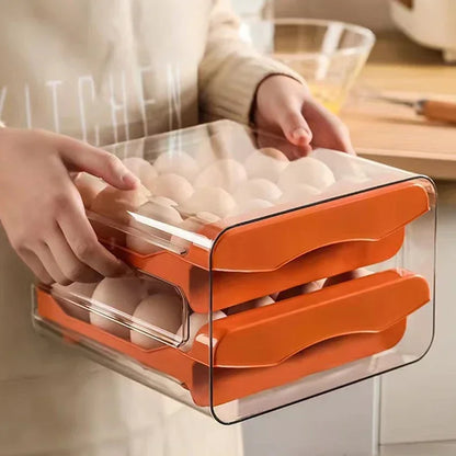 Stackable Refrigerator Egg Storage Drawer