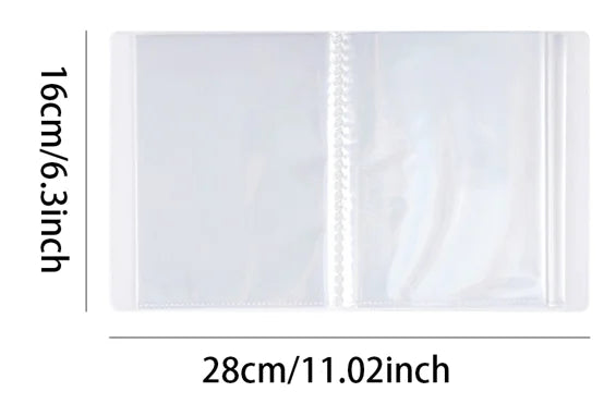 Portable PP Photo Storage Album for Photos, Cards & Collectibles