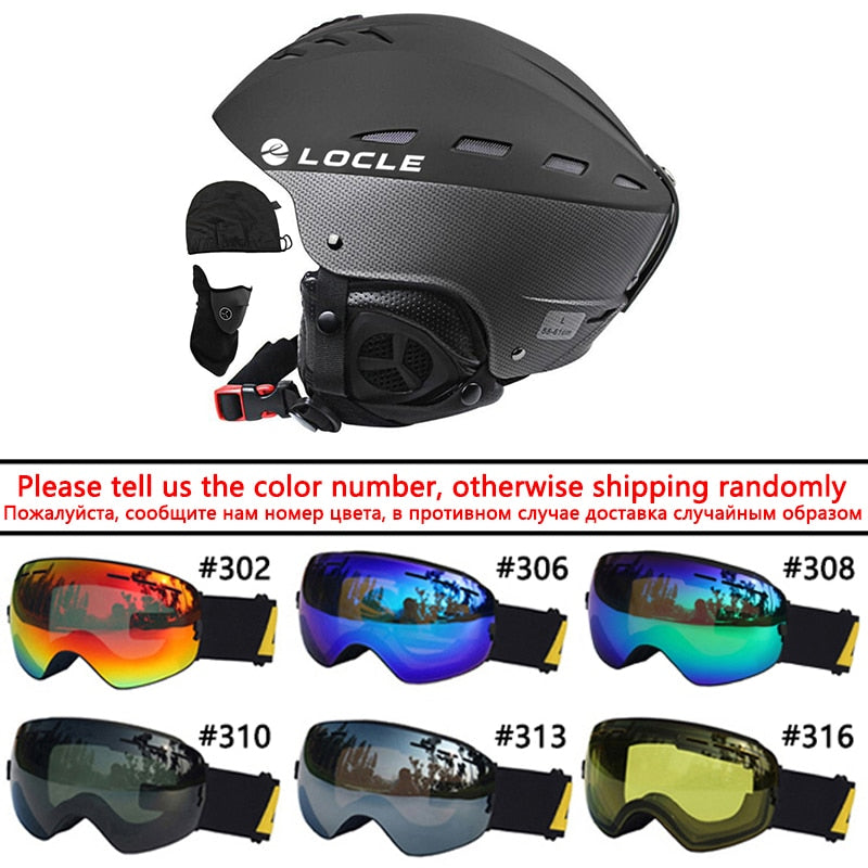 LOCLE Professional Skiing Helmet