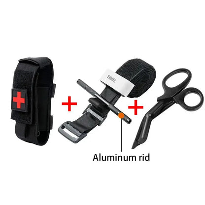 First Aid Kit Tourniquet Set Pouch Nursing Holder