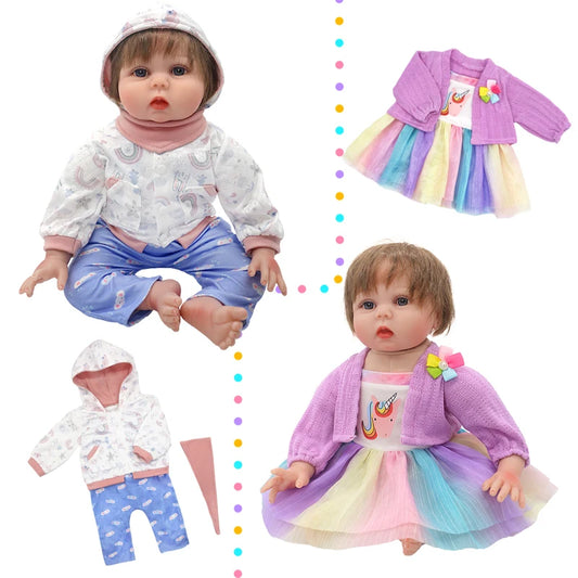 50-55cm Reborn Baby Doll Clothes