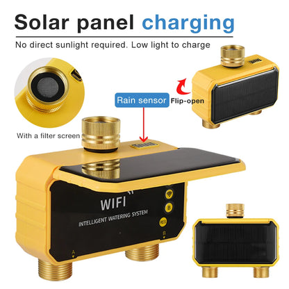 Smart Solar WiFi Irrigation Timer