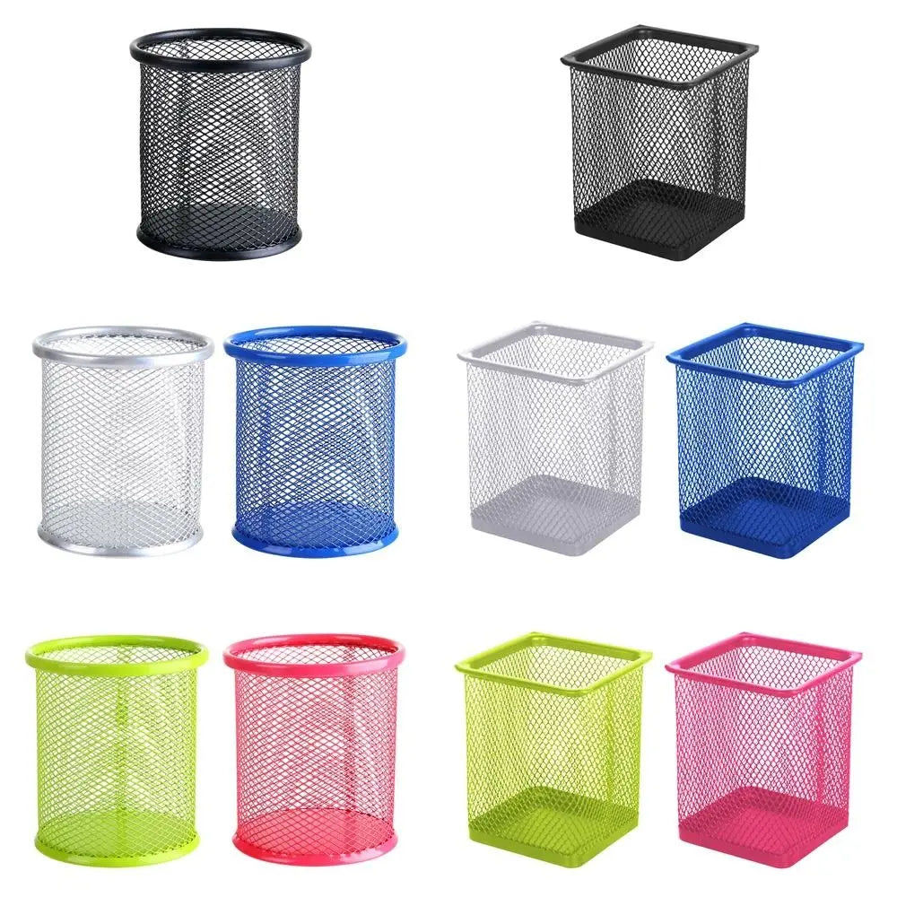 Metal Mesh Pen Holder