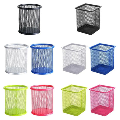 Metal Mesh Pen Holder
