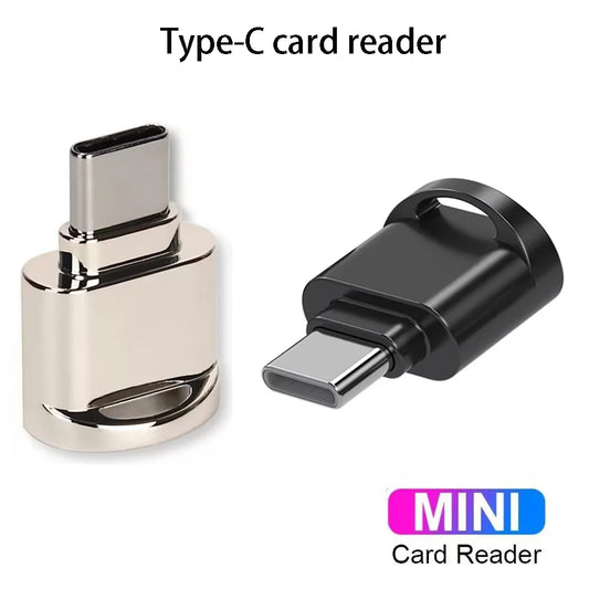 USB-C microSD (TF) Card Reader with OTG Support