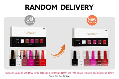 CANNI HEMA FREE Nail Gel Polish Set Semi Permanent