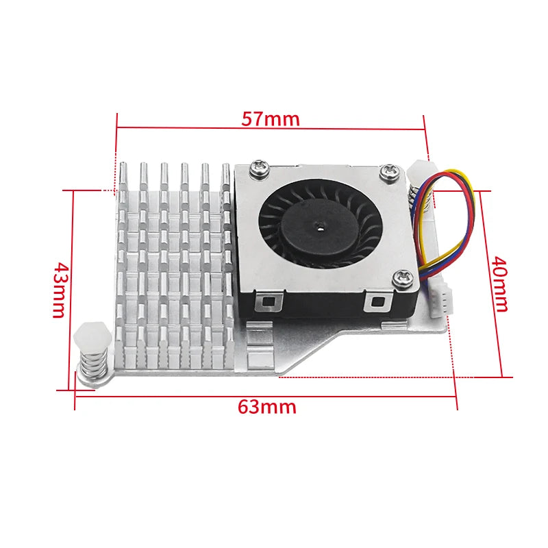 Raspberry Pi 5 Active Cooler with PWM Fan