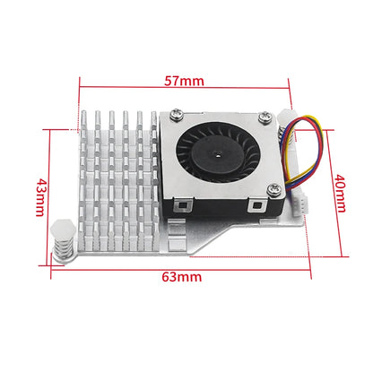 Raspberry Pi 5 Active Cooler with PWM Fan