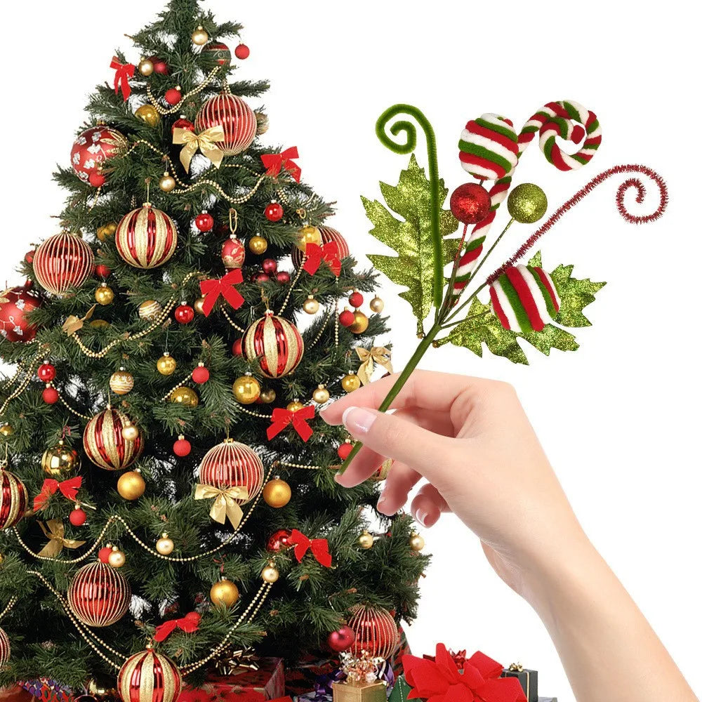 Sparkling Candy Twirl Christmas Ornament