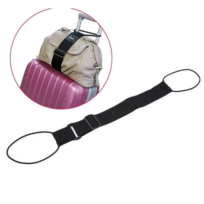 Adjustable Elastic Luggage Carrier Strap