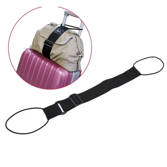 Adjustable Elastic Luggage Strap for Suitcases