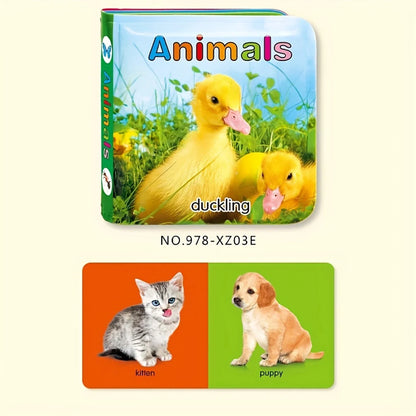 Baby Bath Book Waterproof English Toy