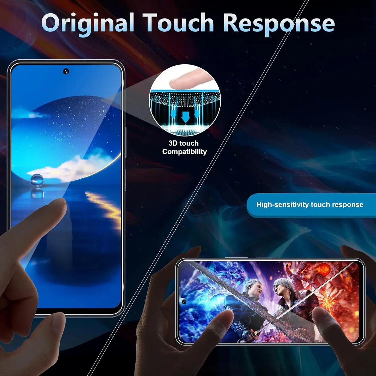 Vivo Y19s Tempered Glass Screen Protector