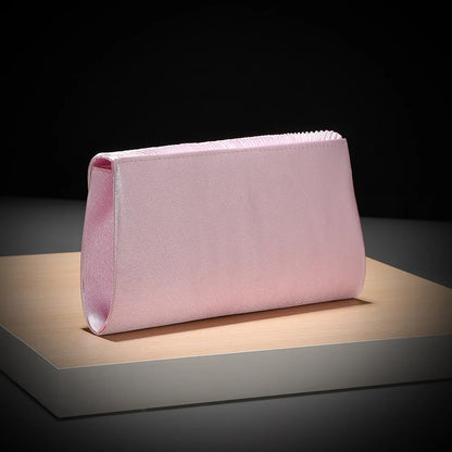 Pleated Evening Clutch Bag