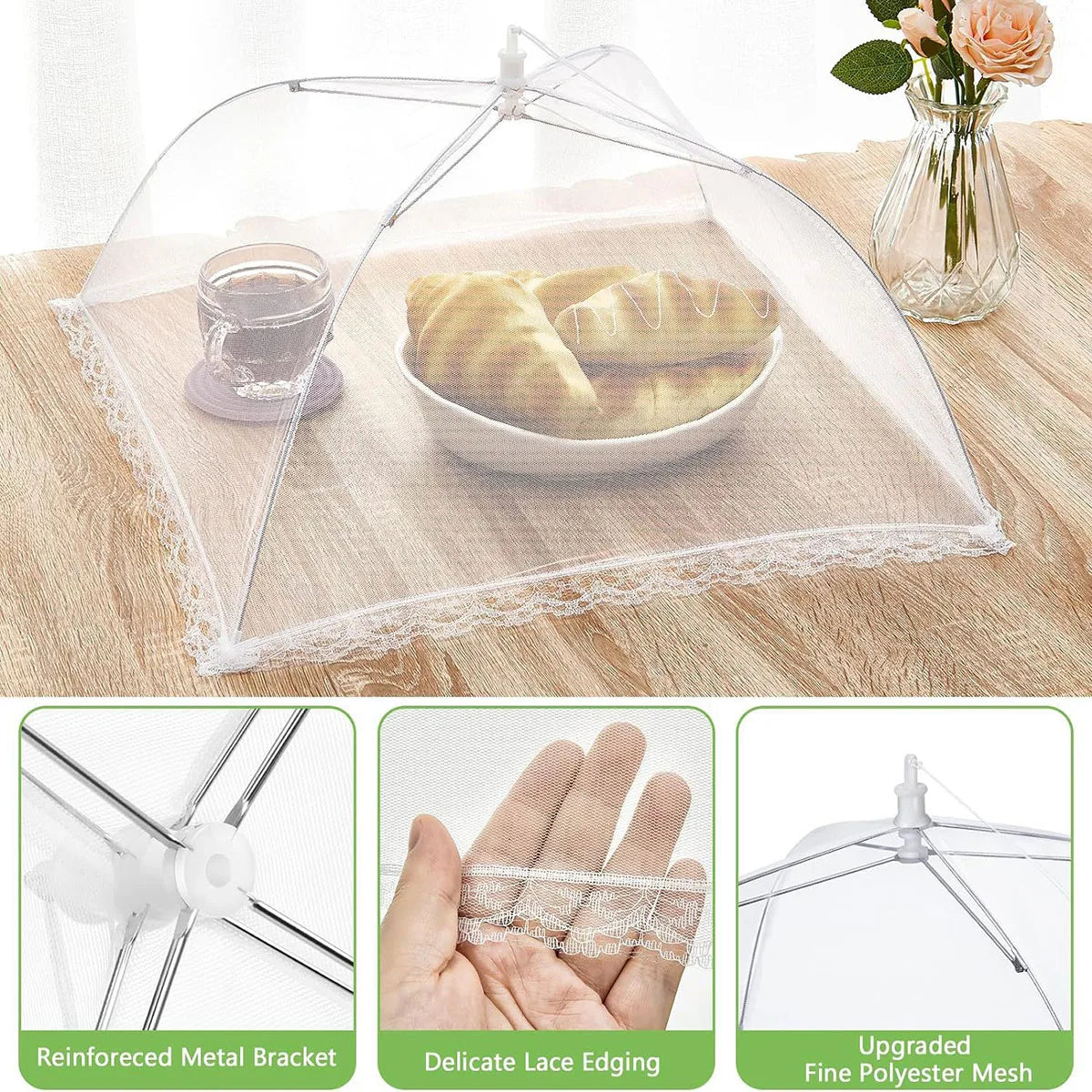 Foldable Mesh Food Cover
