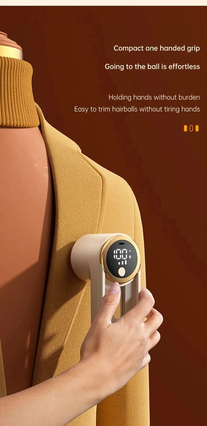 Portable Lint Remover with LED Display