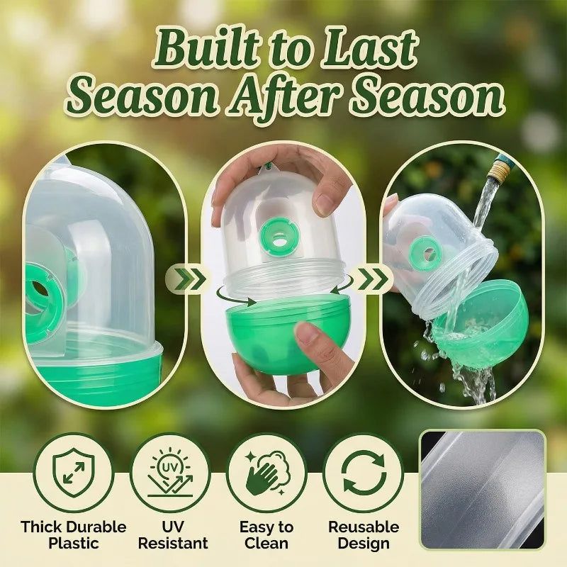 Reusable Hanging Fly & Wasp Trap