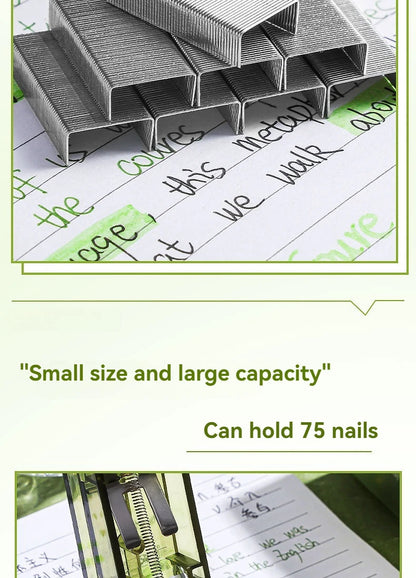 Transparent 360° Rotating Long Reach Stapler