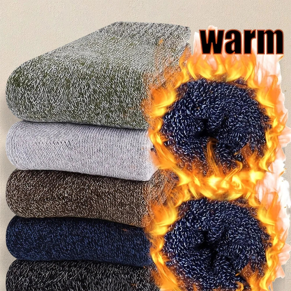 Men’s Thick Casual Crew Socks