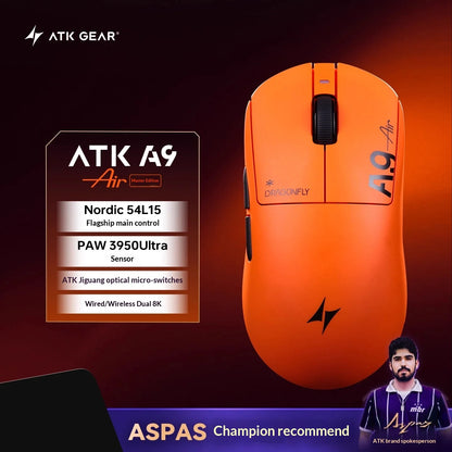 ATK DragonFly A9 Air Ultimate Gaming Mouse