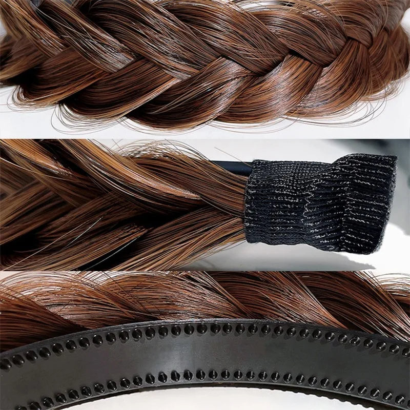 Synthetic Braided Hair Band for Women
